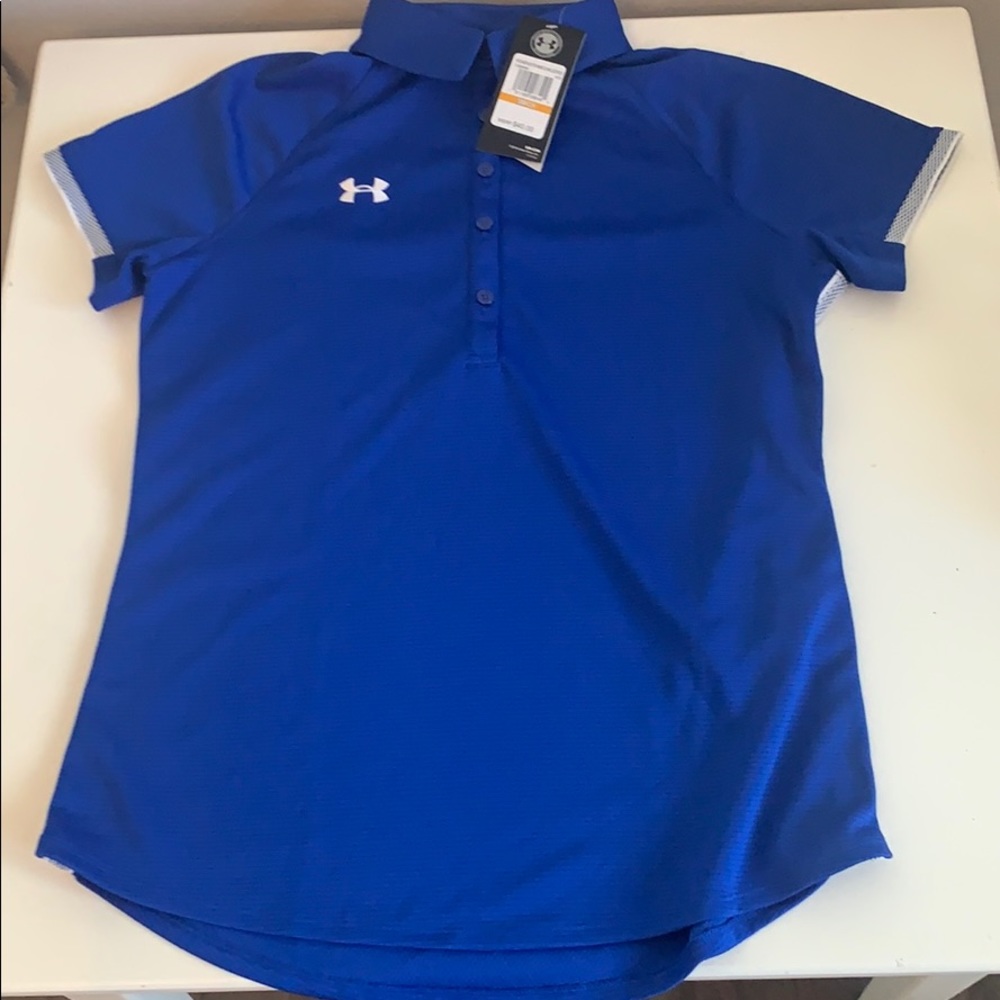 Under Armour Women’s Polo- Royal - small